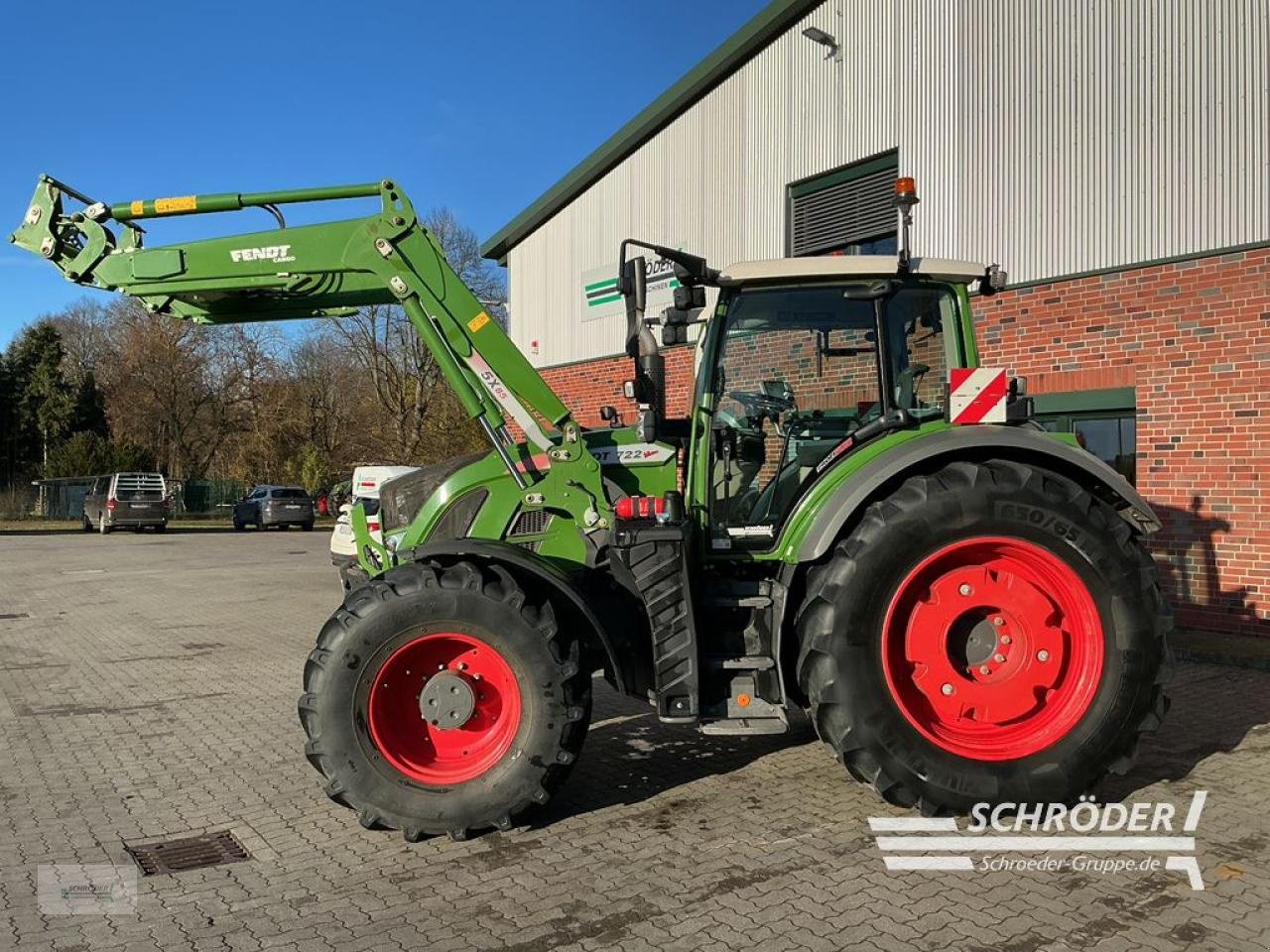 Traktor del tipo Fendt 722 VARIO S4 PROFI PLUS | CARGO 5X/85, Gebrauchtmaschine en Friedland (Imagen 2)